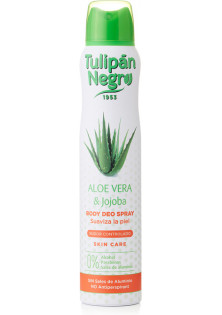 Купити Tulipan Negro Дезодорант-спрей Aлое Вера та жожоба Spray Deodorant Aloe Vera And Jojoba вигідна ціна