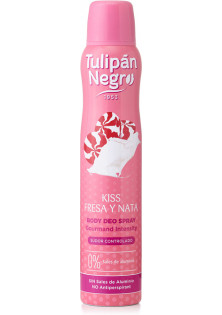 Купити Tulipan Negro Дезодорант-спрей Полуничний крем Spray Deodorant Strawberry Cream вигідна ціна