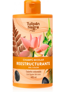 Купити Tulipan Negro Шампунь міцелярний реструктуруючий Restructuring Micellar Shampoo вигідна ціна