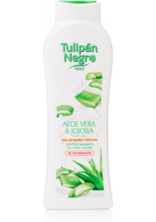 Купить Tulipan Negro Гель для душа Алое Вера и жожоба Shower Gel Aloe Vera & Jojoba выгодная цена