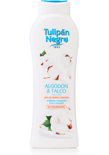 Купити Tulipan Negro Гель для душу Бавовна та тальк Shower Gel Cotton And Talc вигідна ціна