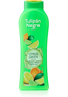 Купити Tulipan Negro Гель для душу Зелений цитрус Shower Gel Green Citrus вигідна ціна