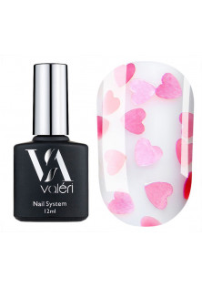 Топ для нігтів Valeri Top Love Is... Pink за ціною 110₴  у категорії Українська косметика Об `єм 12 мл