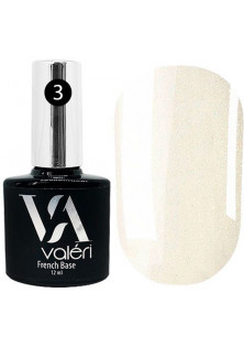Купити Valeri Камуфлююча база для нігтів Valeri Base French №03, 12 ml вигідна ціна