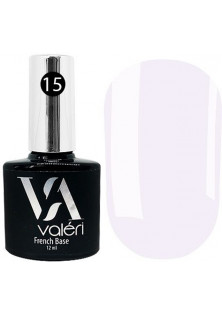 Камуфлююча база для нігтів Valeri Base French №15, 12 ml за ціною 175₴  у категорії Гель-лаки для нігтів та інші матеріали