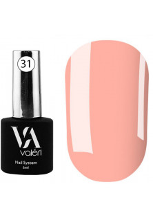 Камуфлююча база для нігтів Valeri Base №31 Color, 6 ml за ціною 110₴  у категорії Українська косметика Бренд Valeri