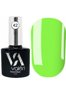 Камуфлююча база для нігтів Valeri Base Neon №42, 12 ml за ціною 175₴  у категорії Українська косметика Об `єм 12 мл