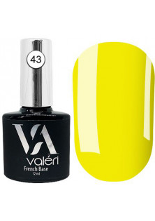 Камуфлююча база для нігтів Valeri Base Neon №43, 12 ml в Україні