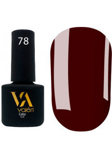 Гель-лак для нігтів Valeri Color №078, 6 ml за ціною 95₴  у категорії Гель-лаки для нігтів та інші матеріали Тип Гель-лак для нігтів