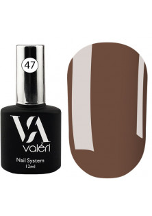 Камуфлююча база для нігтів Valeri Base №47 Color, 12 ml за ціною 175₴  у категорії Valeri Призначення Фарбування