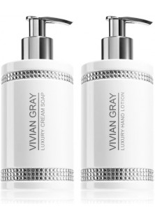 Купити Vivian Gray Набір для догляду за шкірою рук Set White Crystal Cream Soap + Hand Lotion вигідна ціна