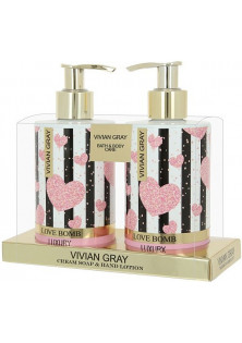 Купити Vivian Gray Набір для догляду за шкірою рук Set Love Bomb Cream Soap + Hand Lotion вигідна ціна