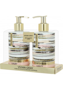Купити Vivian Gray Набір для догляду за шкірою рук Set Temptation Cream Soap + Hand Lotion вигідна ціна