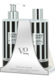 Купити Vivian Gray Набір для догляду за тілом Set Lemon & Green Tea Shower Gel + Body Lotion вигідна ціна