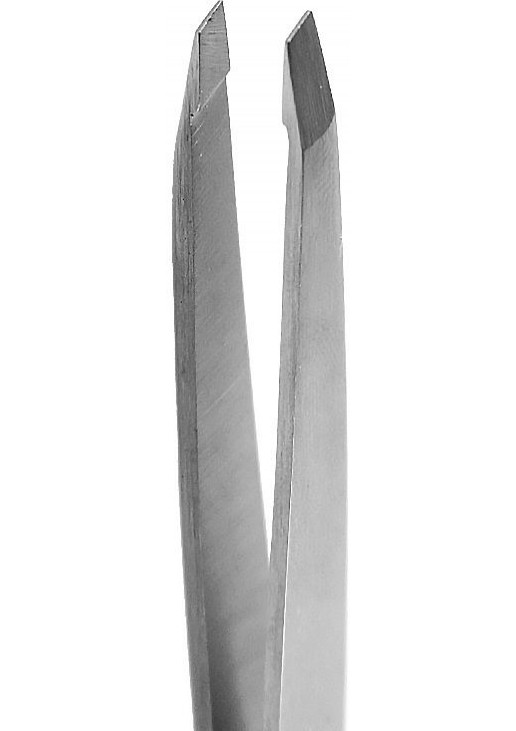 Пінцет зі скосом Silver Tweezers With A Bevel - фото 2
