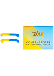 Купити ZOLA Компенсатори для ламінування вій жовто-блакитні Compensators For Lamination Of Eyelashes вигідна ціна