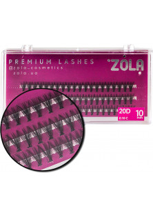 Купить ZOLA Ресницы-пучки 10 мм Bundles 20D выгодная цена