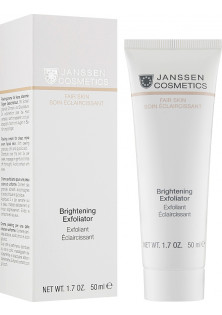 Купити Janssen Cosmetics Пілінг-крем для вирівнювання кольору обличчя Brightening Exfoliator вигідна ціна