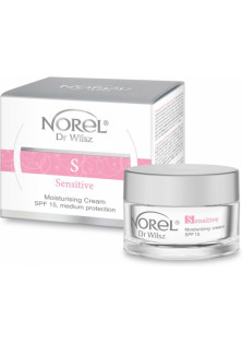Купити Norel Зволожуючий крем для чутливої ​​шкіри схильної до куперозу з SPF 15 Sensitive Moisturizing Cream SPF 15 вигідна ціна