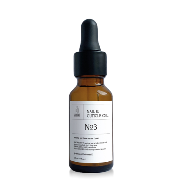 Олія для нігтів та кутикули з ароматом Adore Professional Nail & Cuticle Oil №3, 20 ml