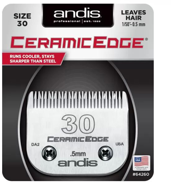 Ніж на машинку для стрижки Andis A5 Ceramic Edge №30 0,5 mm