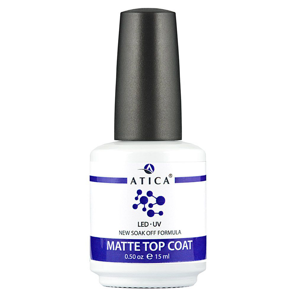 Матовий топ-гель для нігтів Matte Top Coat