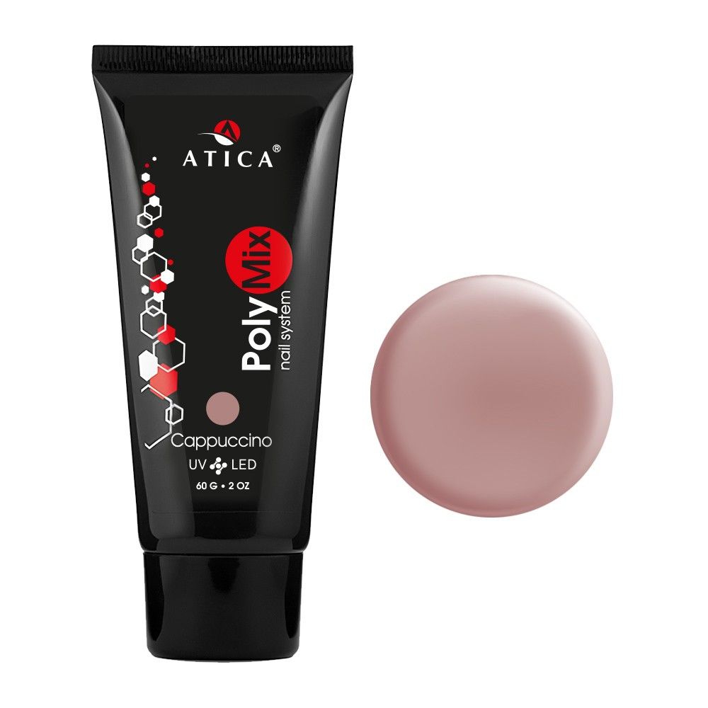 Полігель для нігтів Polymix Capuccino, 60 ml