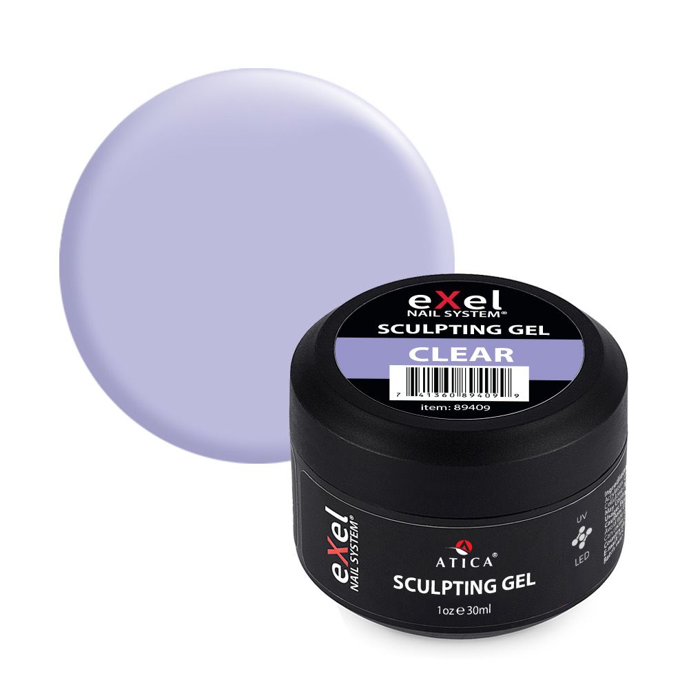 Моделюючий гель для нігтів Atica Sculpting Gel Clear, 30 mL