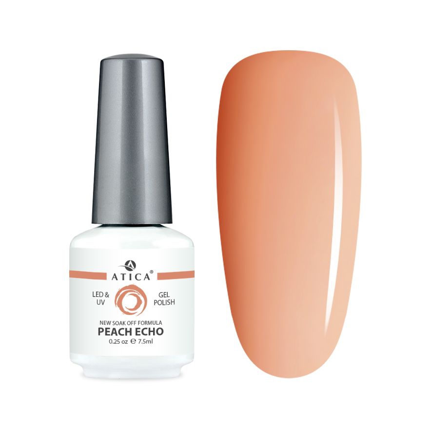 Гель-лак для нігтів Gel Polish Peach Echo, 7.5 ml