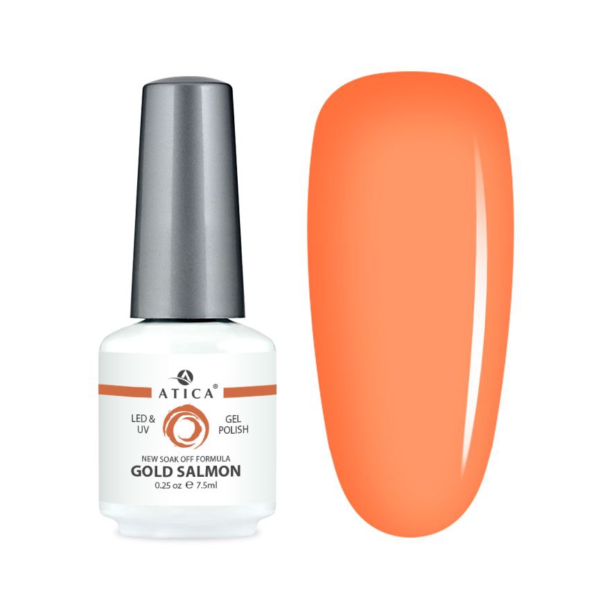 Гель-лак для нігтів Gel Polish Gold Salmon, 7.5 ml