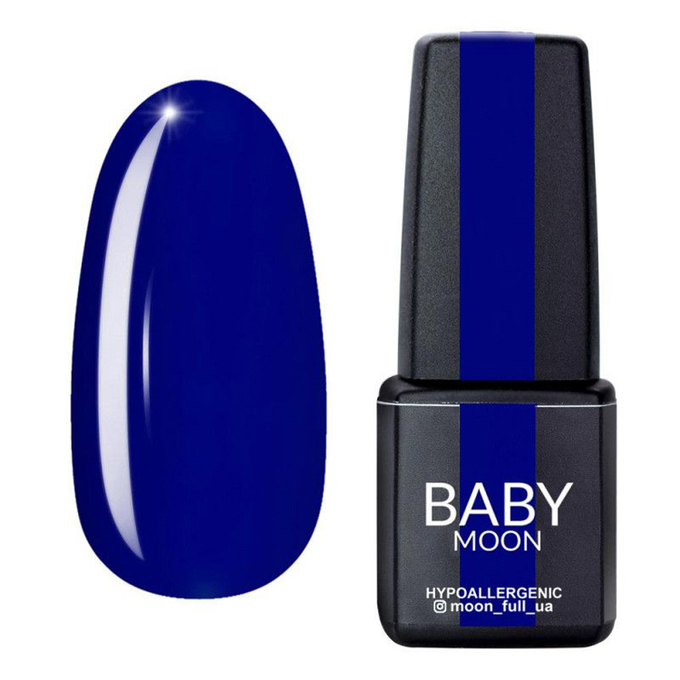 Гель-лак індіго емаль Baby Moon Cold Ocean №23, 6 ml