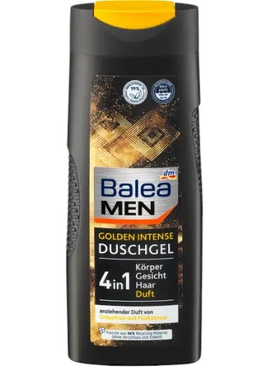 Чоловічий гель-шампунь 4 в 1 Golden Intense Duschgel 4 In 1