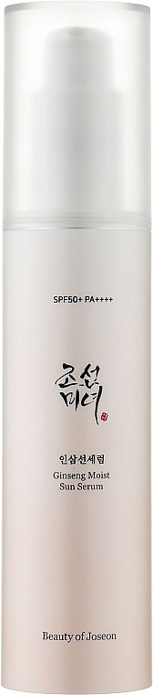 Солнцезахисна сироватка Ginseng Sun Serum SPF 50 PA++++ з женьшенем