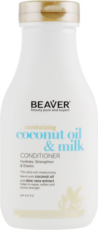 Розгладжуючий кондиціонер для волосся Moisturizing Coconut Oil Milk Conditioner