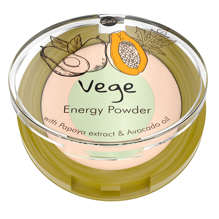 Пудра для обличчя Vege Energy Powder №01