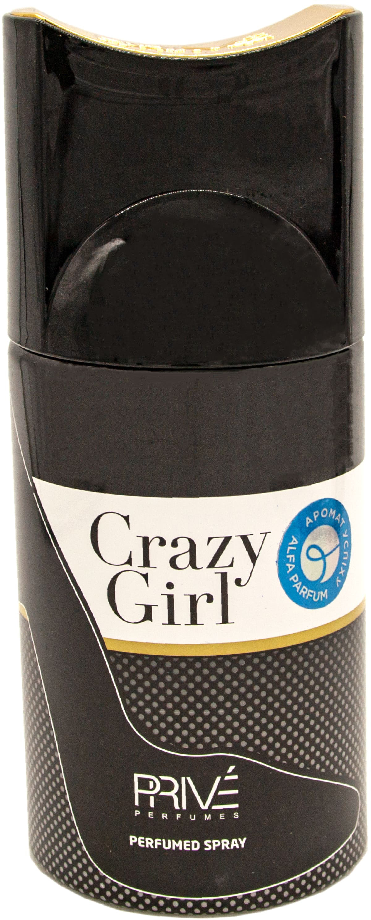 Парфумований дезодорант з переважаючим квітково-цитрусовим ароматом Crazy Girl