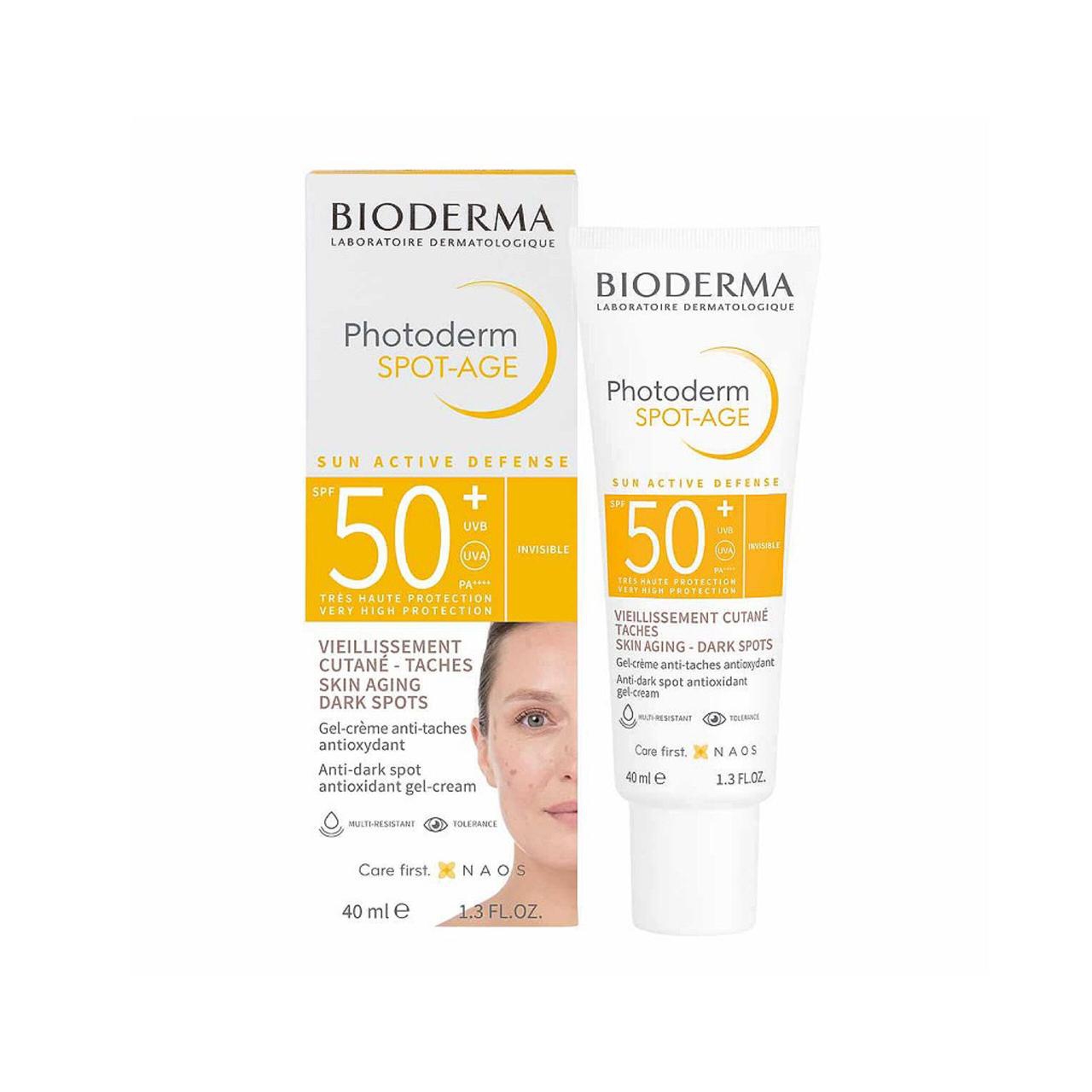 Сонцезахисний гель-крем для обличчя Photoderm Spot-Age Antioxidant Gel Creme SPF 50+