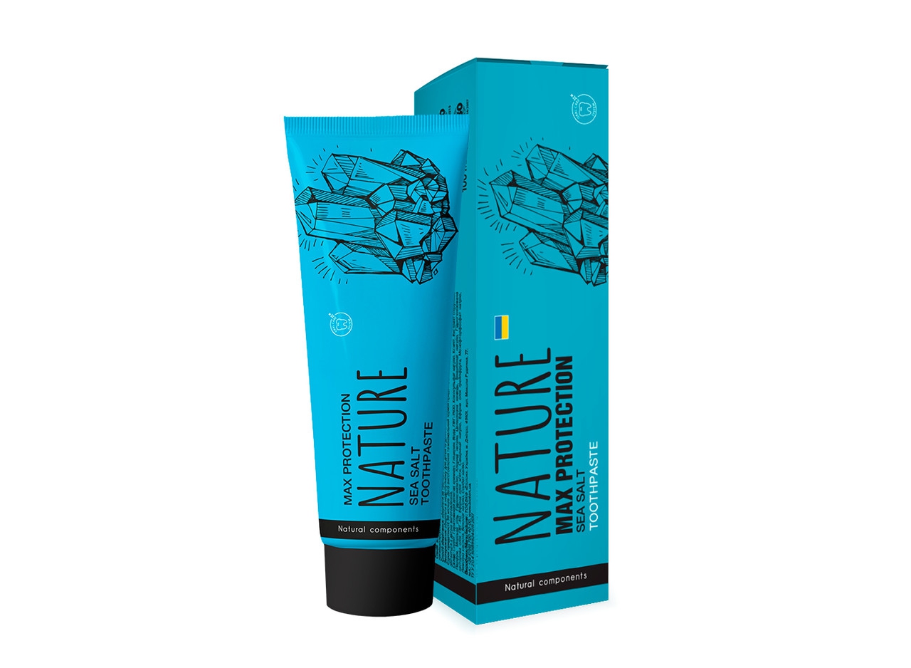 Зубна паста з морською сіллю Nature Max Protection Toothpaste