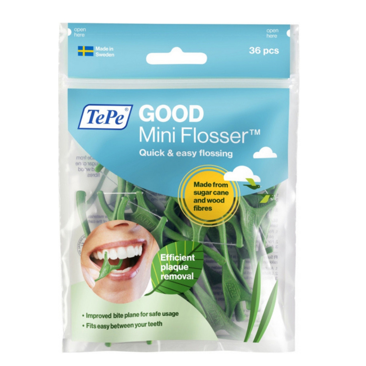 Флосс-зубочистки TePe Good mini flosser 36 шт, Мініфлосери TePe