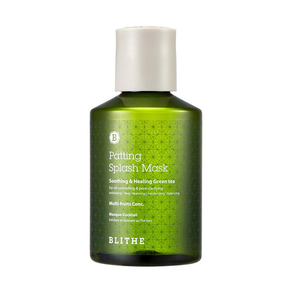 Сплеш-маска для обличчя з екстрактом зеленого чаю Patting Splash Mask Soothing & Healing Green Tea