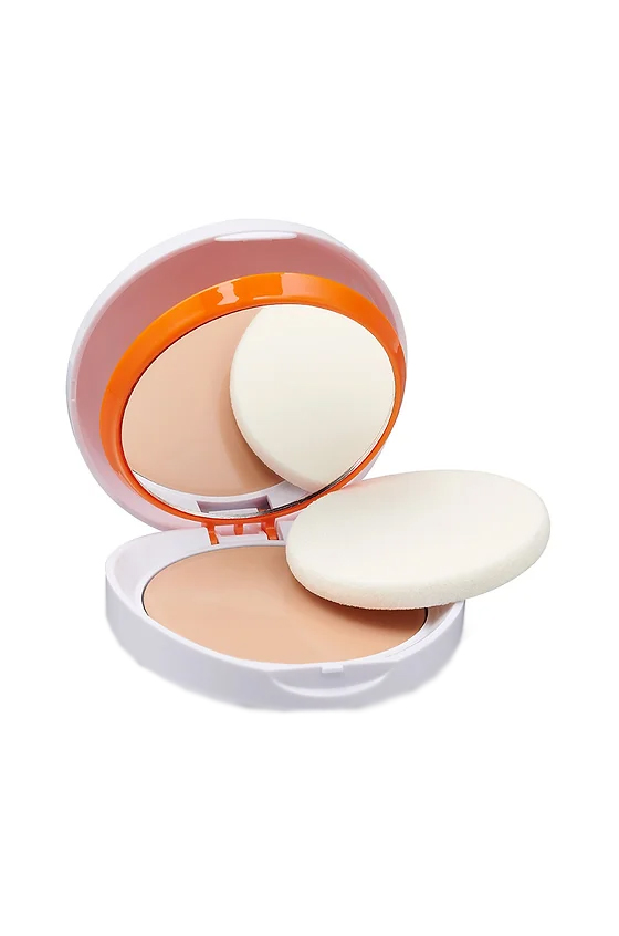 Сонцезахисна мінеральна крем-пудра тон натуральний Color Compact Oil-Free SPF 50