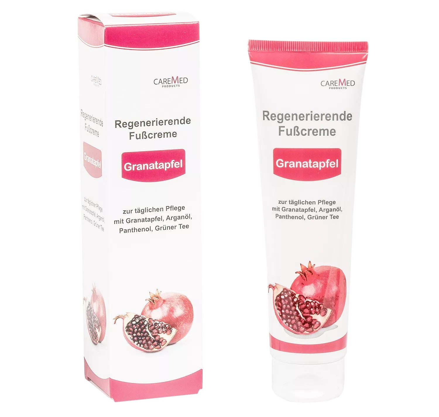 Регенеруючий крем для ніг Гранат Regenerierender Fußcreme Mit Granatapfel