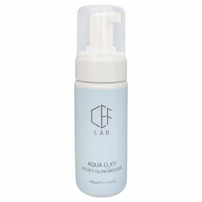 Шовковий антиоксидантний мус для вмивання Aqua O₂XY Velvet Glow Mousse