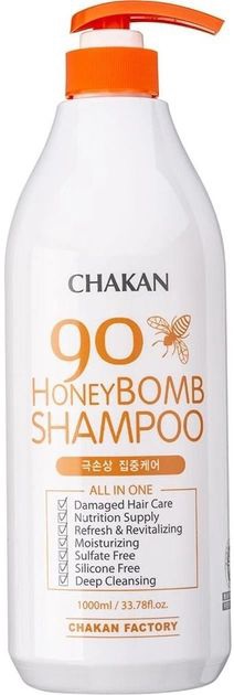 Медовий шампунь Honey Bomb 90% Shampoo