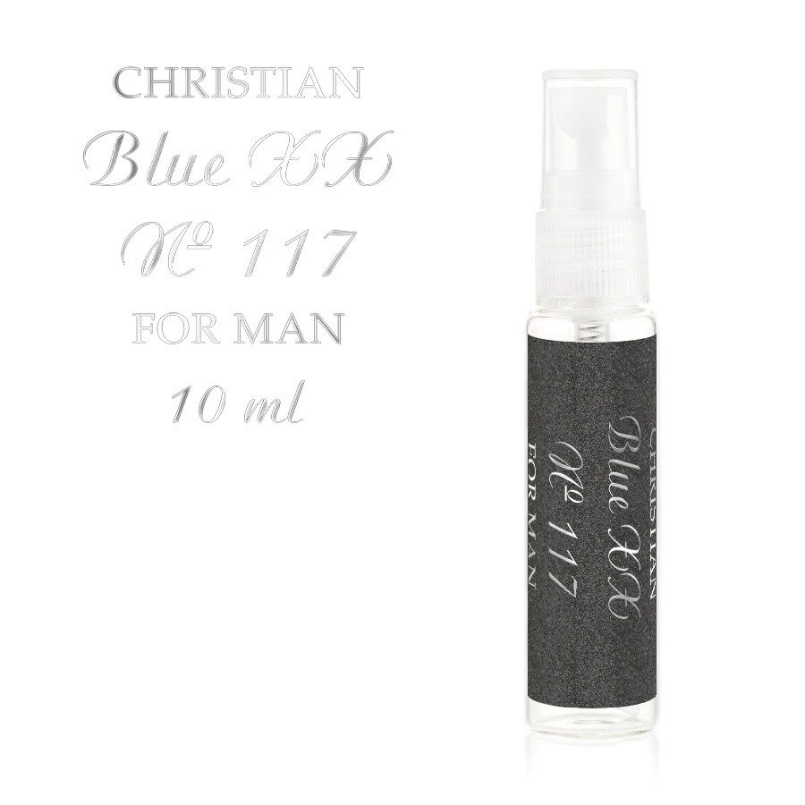 Парфумована вода для чоловіків (міні) «Blue XX» Christian 10 ml K-10 № 117