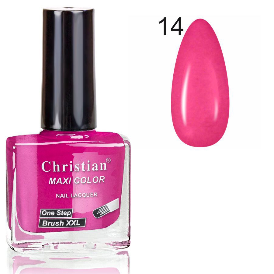 Лак для нігтів з ефектом гель-лаку Christian 11 ml NE-11/GEL №14