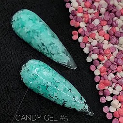 Гель для дизайну Crooz Candy gel 05 5 г., 5.0