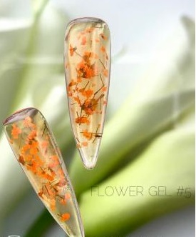 Гель для нарощування та дизайну Crooz Flower gel 05 5 г., 5.0