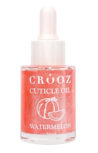 Суха олія для кутикули Crooz з шиммером Watermelon 30 мл, 30.0
