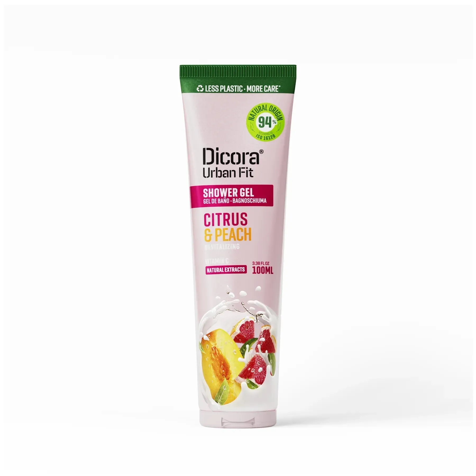 Живильний гель для душу з вітаміном С Цитрус та персик Shower Gel Citrus & Peach